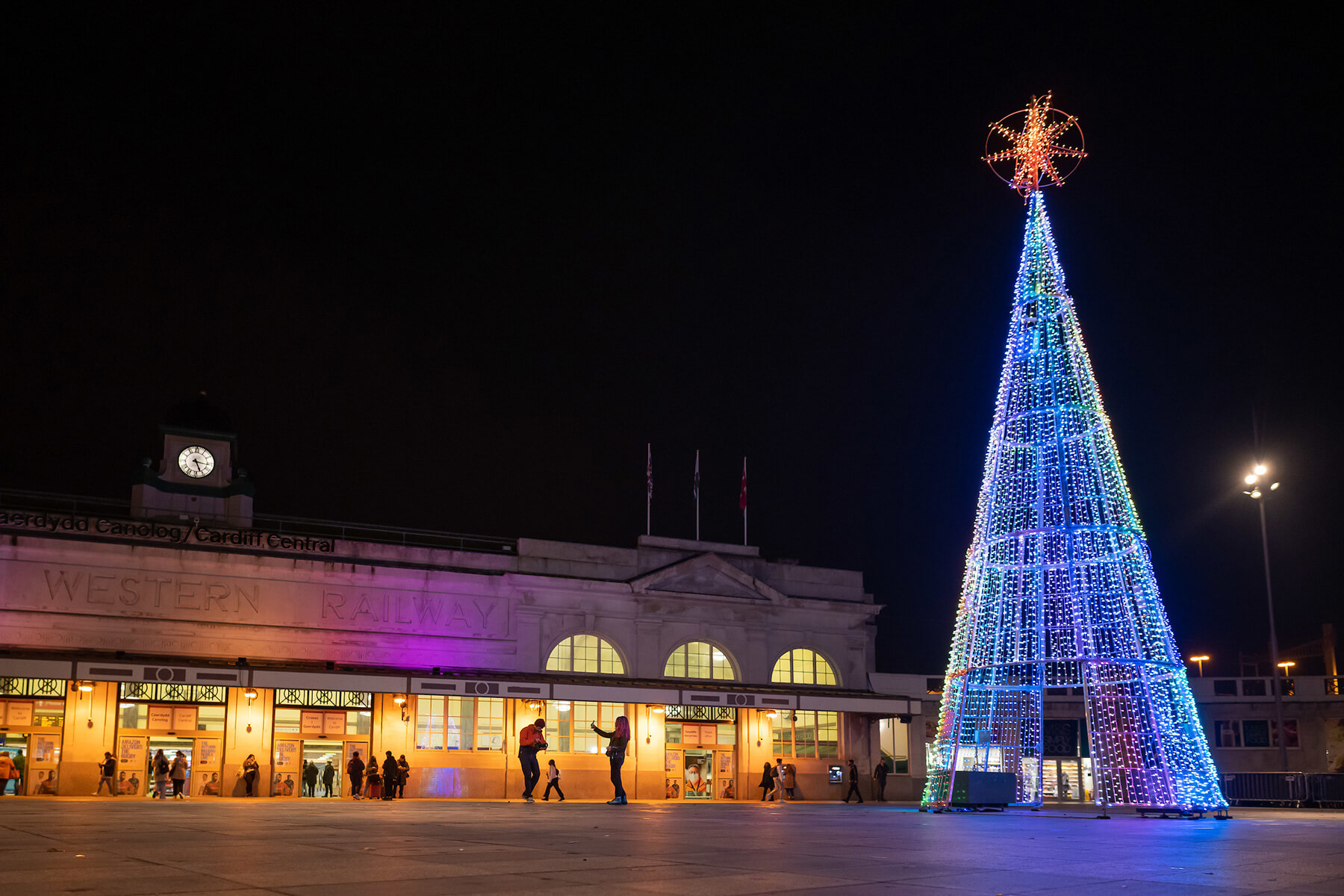 Arro Lighting and Events Cardiff City Centre