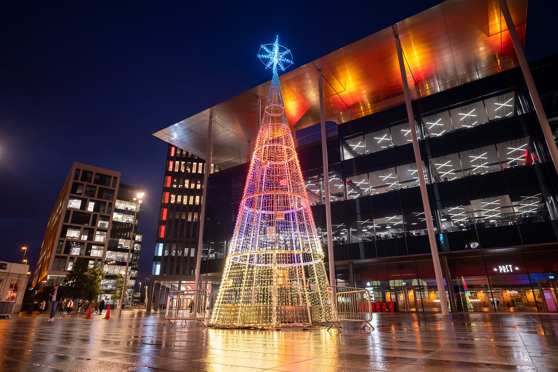 Arro Lighting and Events Cardiff City Centre