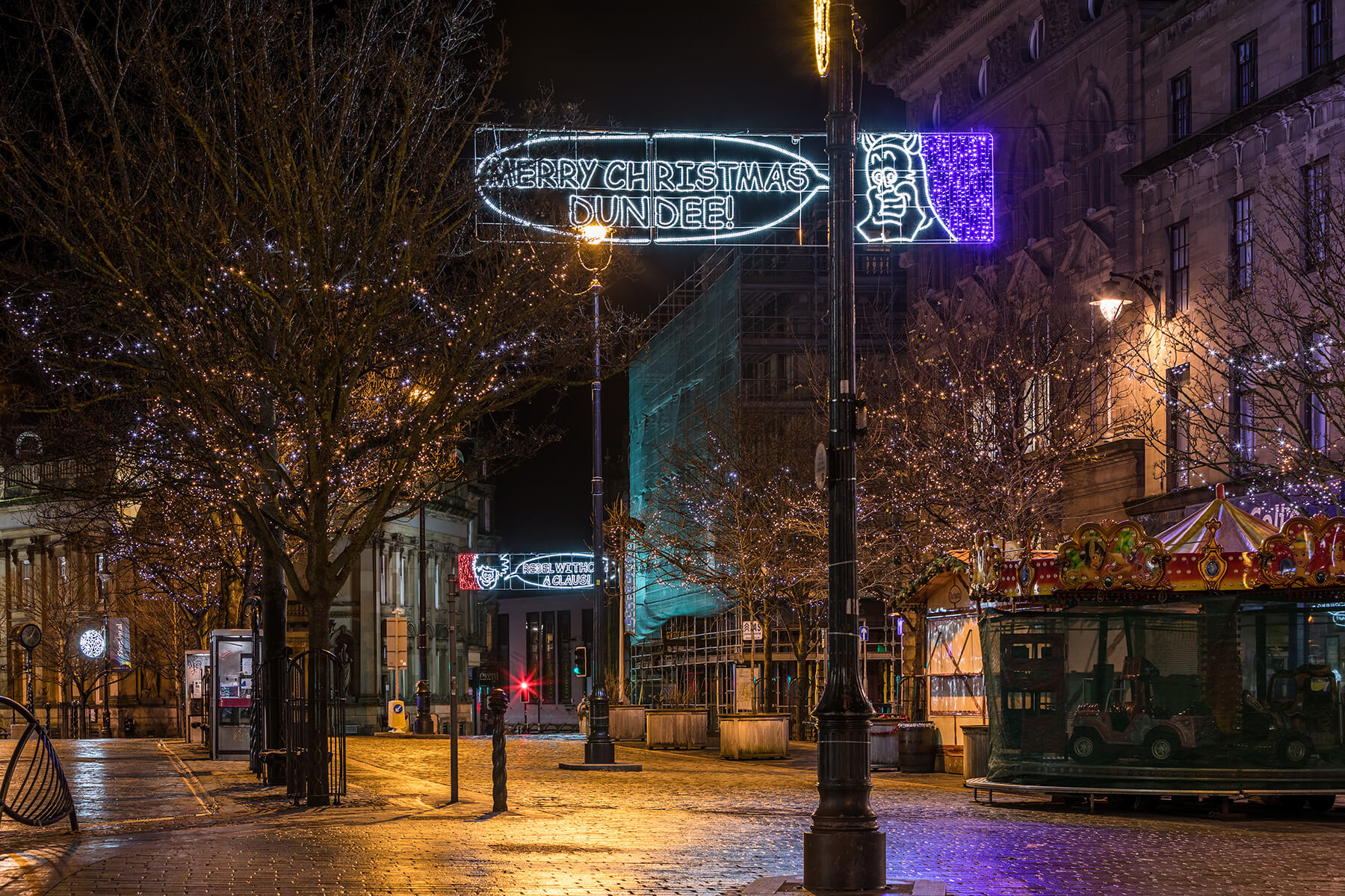 Arro Lighting and Events Dundee City Centre 2021